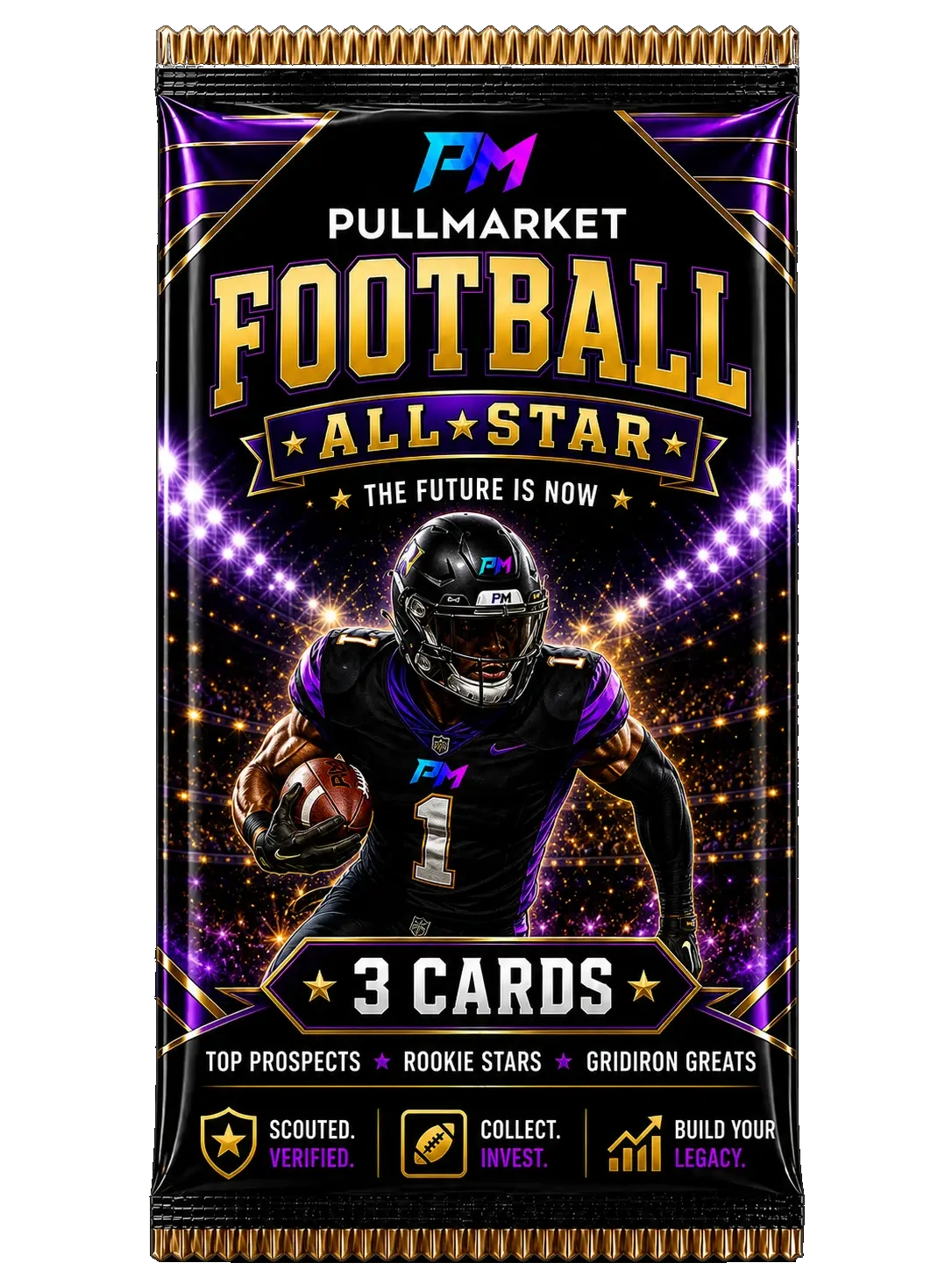 Football All-Star - 3 Cards artwork